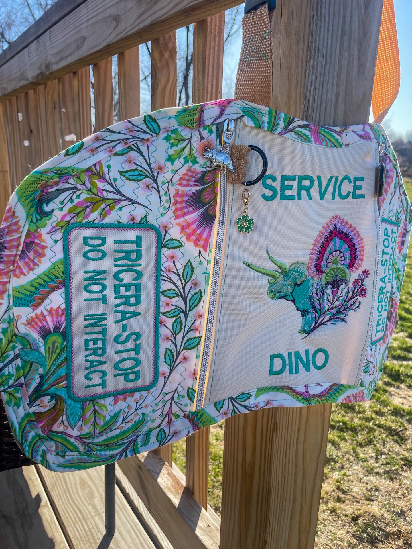 Triceratops Vest