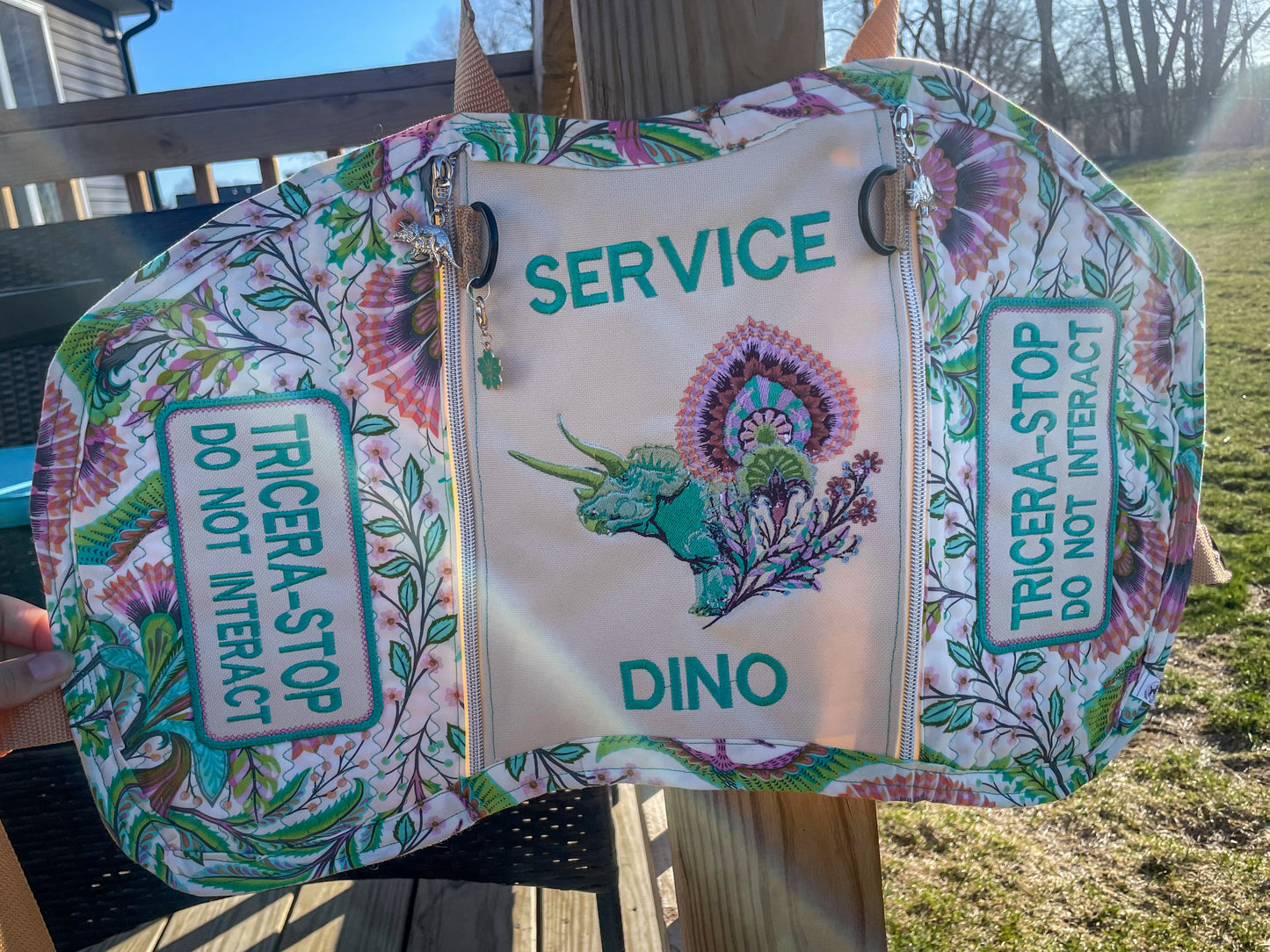 Triceratops Vest