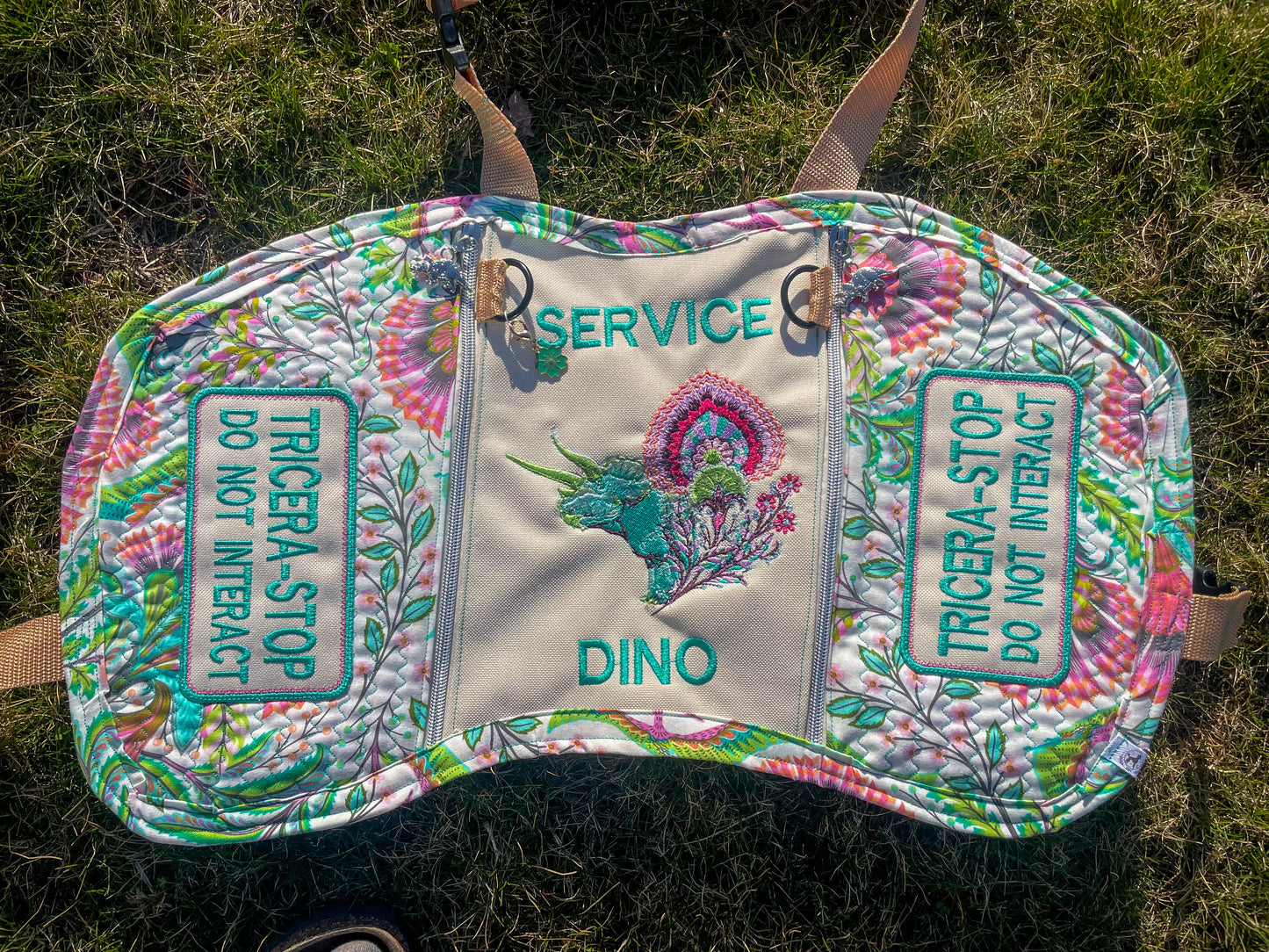 Triceratops Vest