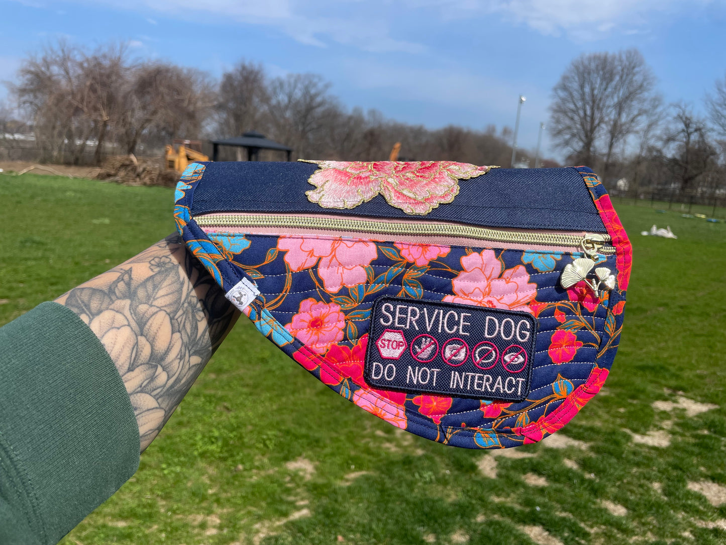 Pink/Blue Floral