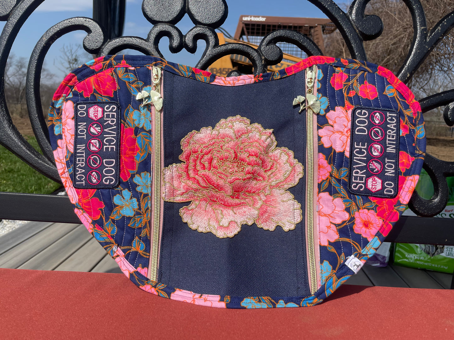 Pink/Blue Floral