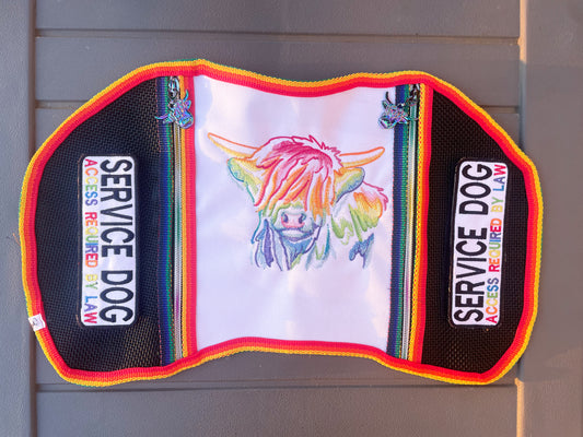 Cow Pride Mesh Vest